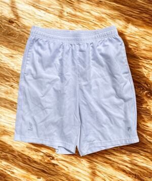 NYAC New York Athletic Club Fila Athletic Shorts Mens M White Rare EUC